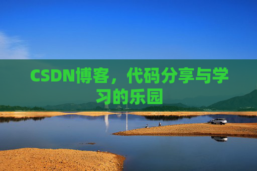 CSDN博客，代码分享与学习的乐园